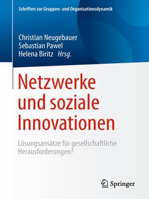 cover image of Netzwerke und soziale Innovationen